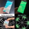 Self-Adhesive Night Reflective Hub Stickers for Children's Balance Bike Wheels