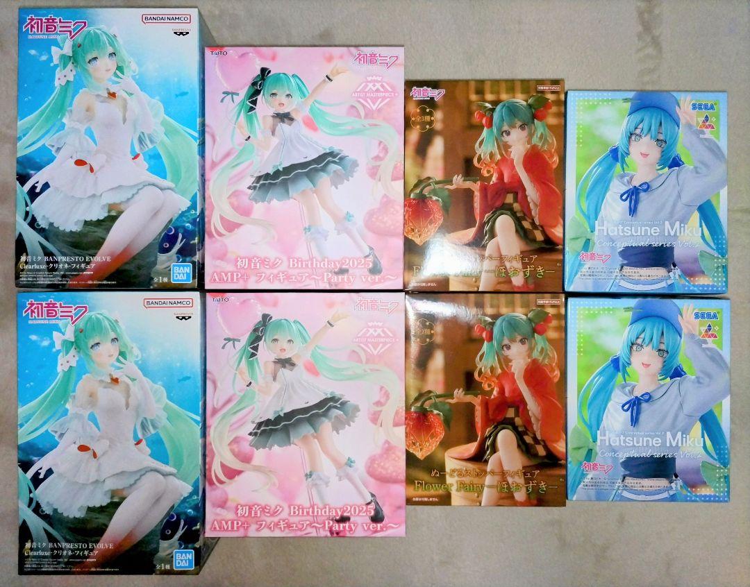 

[USED] Hatsune Miku Figure Clione Birthday 2025 AMP+ Ground Cherry
