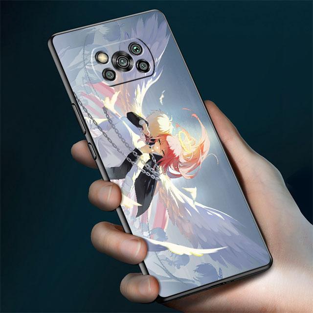 

Чехол для Xiaomi Mi Poco X3 NFC X4 Pro F3 M3 C40 F4 GT M5 M4 F1 11 Lite 11T 10T 9T силиконовый чехол для телефона с бензопилой Man Anime Makima Mi 9T