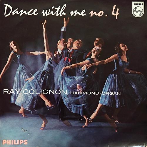 

10-дюймовая пластинка RAY COLIGNON Dance With Me Нет. 4 P10445R Philips Нидерланды Поп Б/у