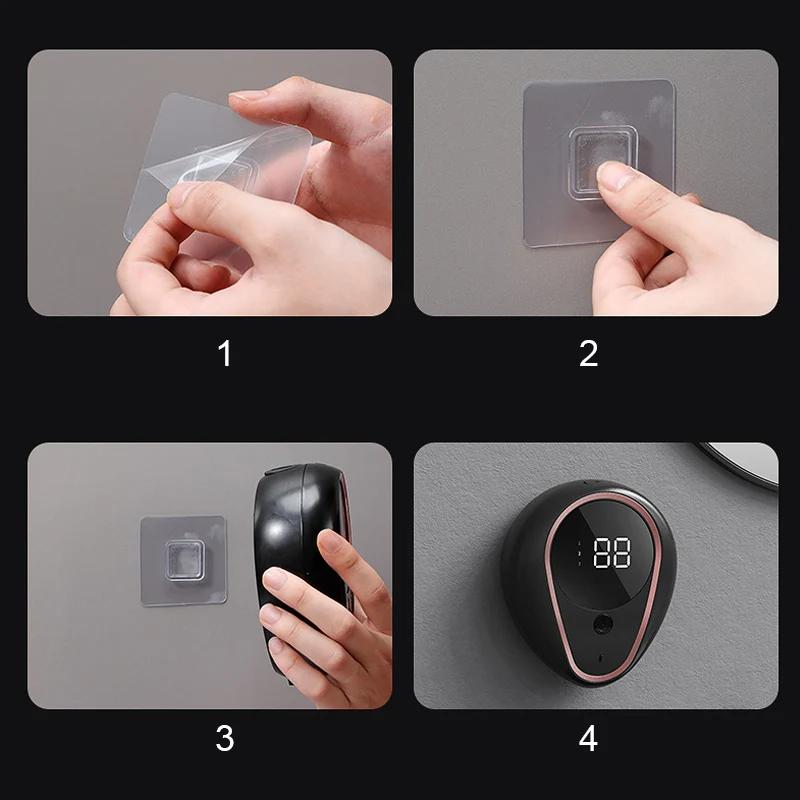 Foam Automatic Hand Sanitizer Bathroom Accessories Soap Bottle Wall Mounted Foam Hand Cleaner Smart Sensing Soap Dispenser