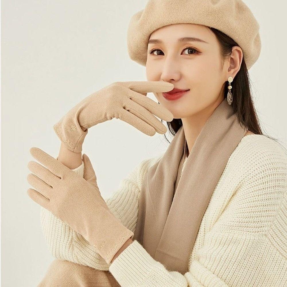 Touchscreen Women's Warm Gloves Fashion Winter Gloves New Cycling Glove  for Outdoor Sports