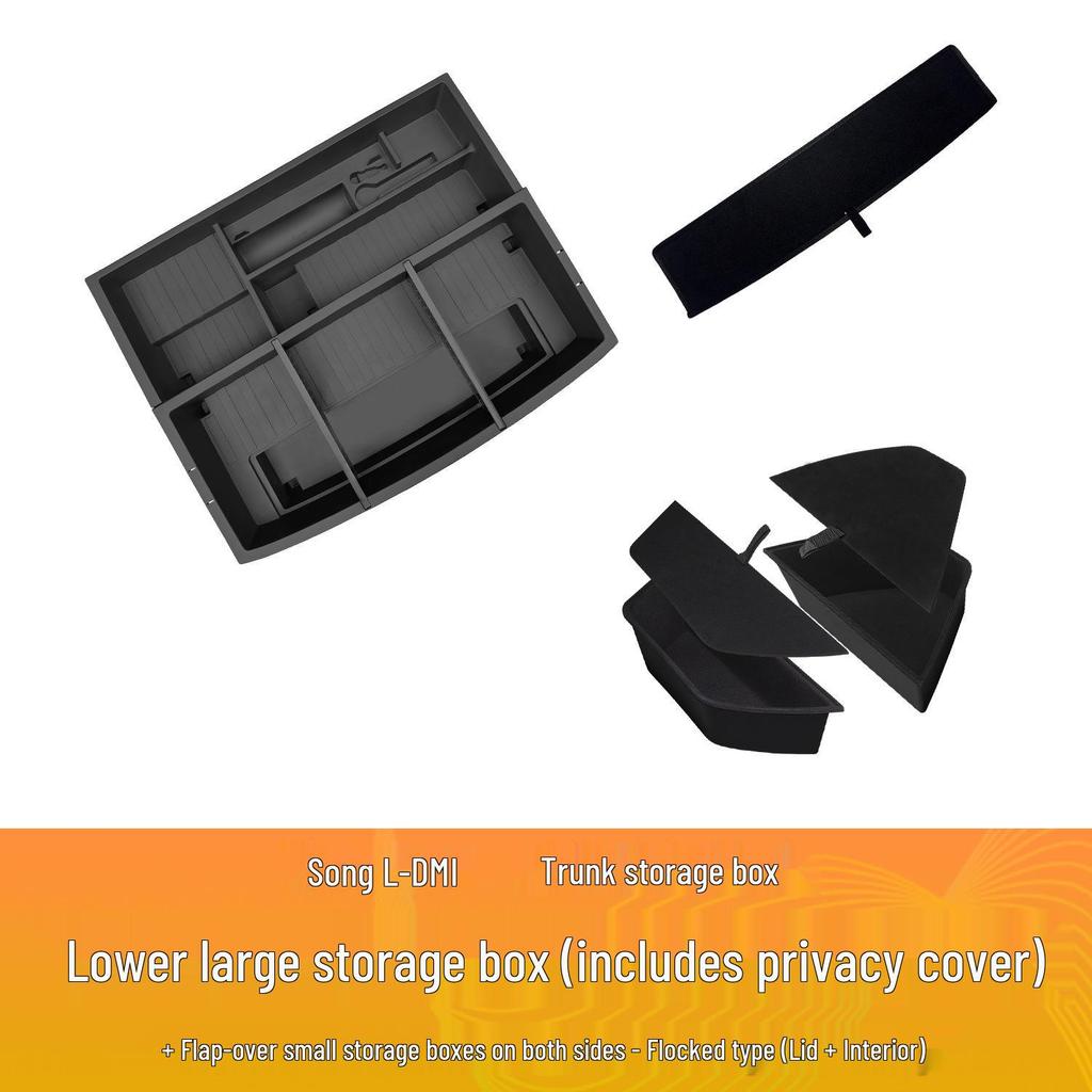Waterproof Trunk Storage Organizer for BYD Song L-DMI