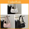 Piccola Borsa a Spalla Francese da Donna Moda Estiva Materiale PU Con Chiusura a Zip Per Uso Quotidiano