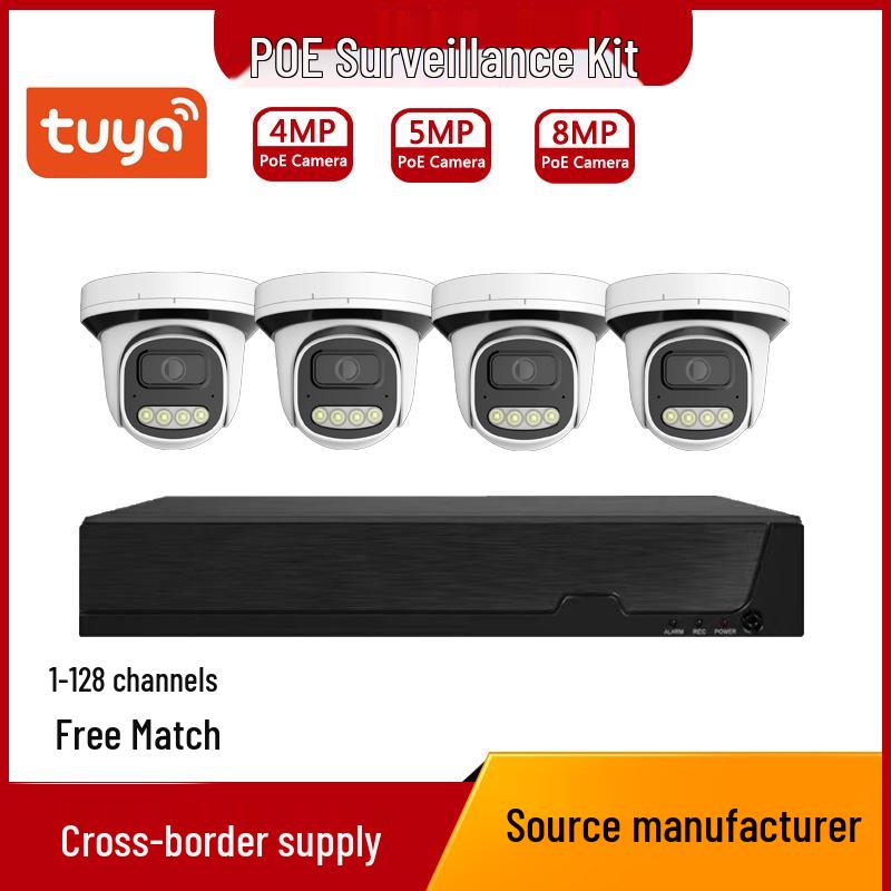 16-Channel Cross-Border PoE IP Camera Surveillance Kit with NVR System