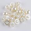 50PCS 10mm DIY Mushroom Crafts Scrapbooking Sewing Clothing Dress Accessories Pearl Buttons