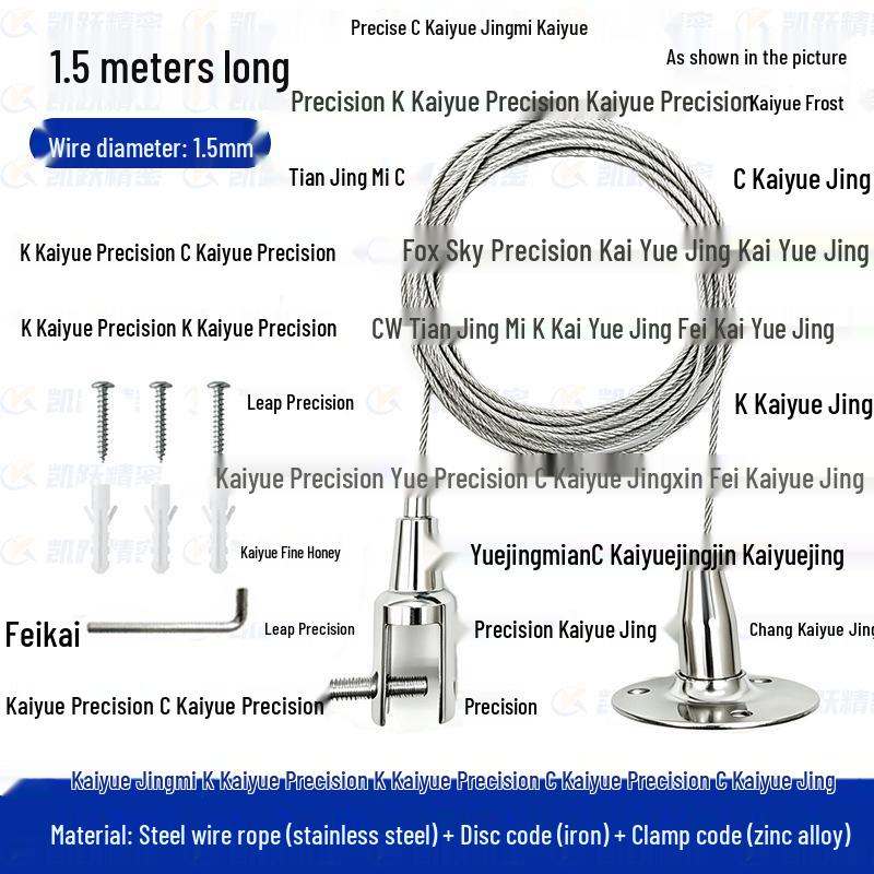 Adjustable Stainless Steel Photo Frame Hanging Wire for Billboards