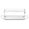 14 Slots Chicken Leg Wing Grill Rack Drumsticks Holder Smoker Oven Roaster Stand