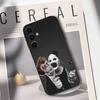 Art the Clown Horse T-Terrifier Soft Black Phone Case for Samsung S25/S24/S21/S22/S23/S30/Ultra/S20/Plus/Fe/Lite