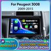 Android 14 Carplay Auto For Peugeot 3008 5008 AT MT 2009 - 2015 Car Radio Multimedia Player Stereo GPS WIFI+4G DPS Touch Screen