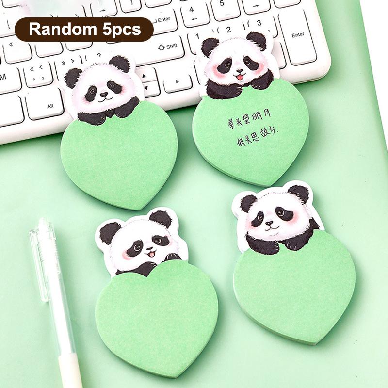 

5 шт. Мультяшные капибары, липкие заметки, самоклеящийся блокнот, планер, милые сообщения, почтовые принадлежности, студенческие канцелярские товары, подарки