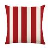 Striped Christmas Series Printed Cushion Cover Home Living Room Cushion Cover Letter Christmas Tree Cushion Backrest