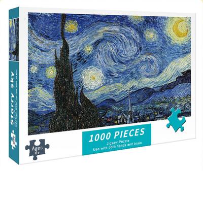 1000Pcs Jigsaw Puzzle Cartoon Landscape Art Paintings Picture Photo Kids Friends Gift Type 3