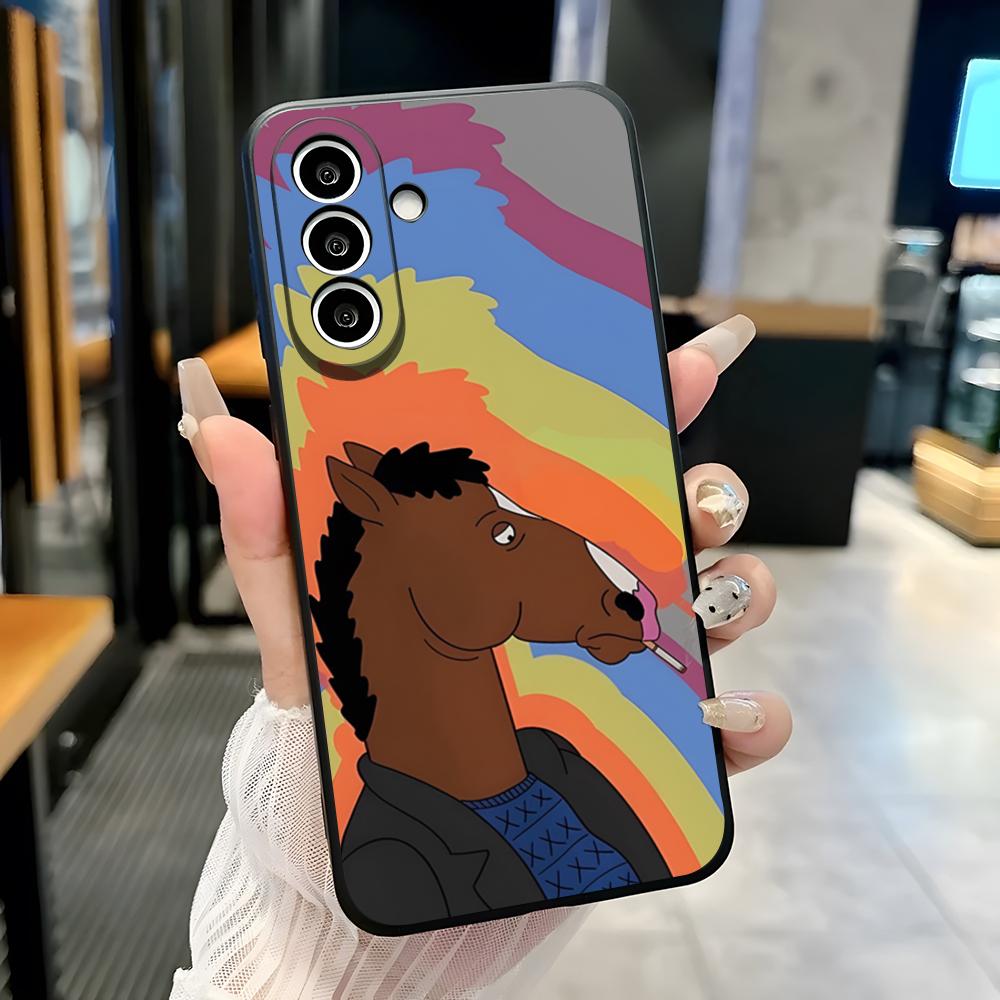 Cool B-Bojack H-Horseman Phone Case For Samsung A25 A13 A33 5G A54 A36 A35 A56 A52 A14 Shockproof Soft Cover