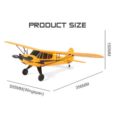 Fjernstyret Fly 3D6G Fjernstyret Fly 2.4GHz Svævefly Flyvelegetøj til Voksne