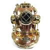 Copper Brass Diving Helmet US Navy Mark V Deep Sea Scuba Divers Heavy Helmet