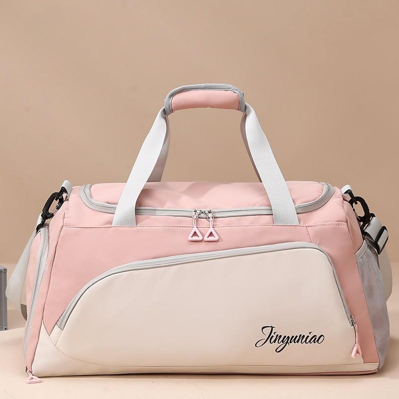 Gym Bag One Shoulder Crossbody Carrying Multifunctional Backpack Sports Bag Short Travel Bag Team Training Bag