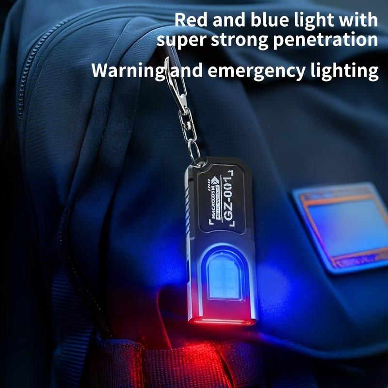 Portable Keychain LED COB Flashlight USB Rechargeable Torch with Pen Clip Powerful Mini Outdoor Working Lantern with Magnetic