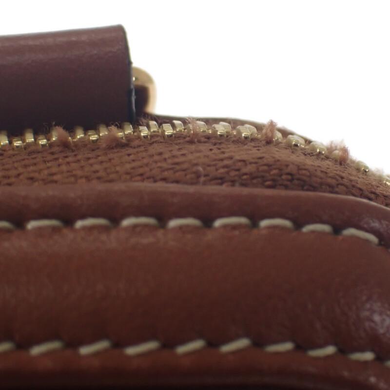 CELINE  10E383DR8.04LU Shoulder Bag Tan Calfskin Women