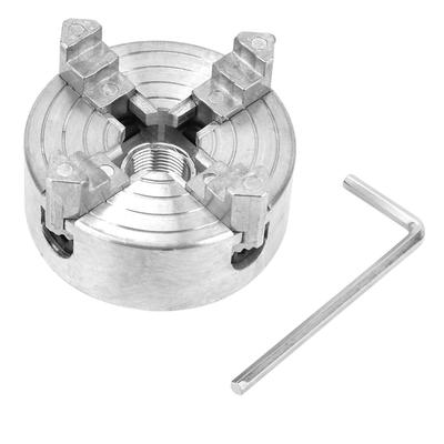 Z011A Zinc Alloy 4-Jaw Chuck Clamp Accessory for  Metal Lathe