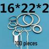 Thickened Narrow Edge Galvanized Iron Washer with Small Outer Diameter for Clearance Adjustment