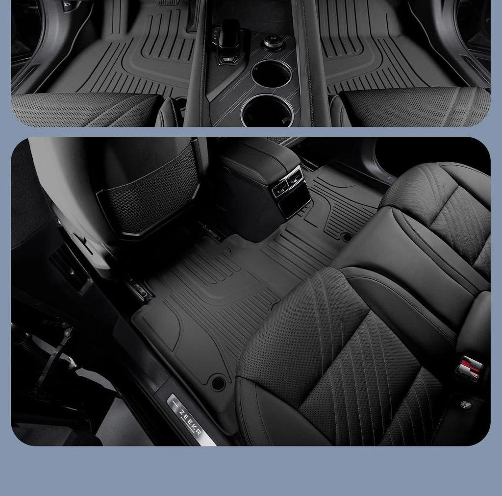 Zeekr 001 & 007 TPE Car Floor Mats - Fits 25 Models, Interior Floor Protection
