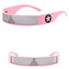 Eyeglass UV Protection Eyeglasses Women Sunglasses Men Disco Eyewear Y2K Star Sunglasses Streetwear