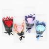 Romantico mini bouquet di rose fiori secchi consistenza delicata realistica petali di bagno floreale sapone di fiori artificiali