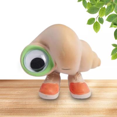 Mini Marcel the Shell s botami Figurka Figurka Pryskyřice Filmové Memorabilie Panenka