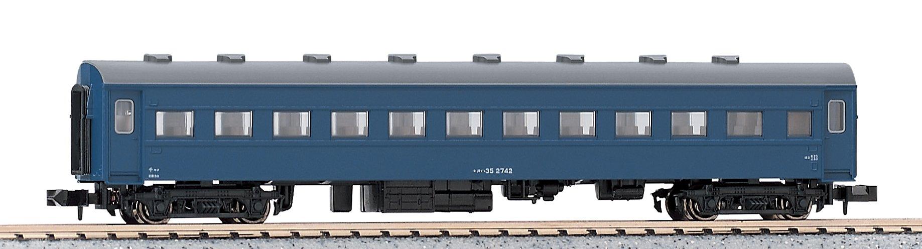 

KATO N Gauge OHA35 Blue Postwar Railway Model Passenger Car 5127-4