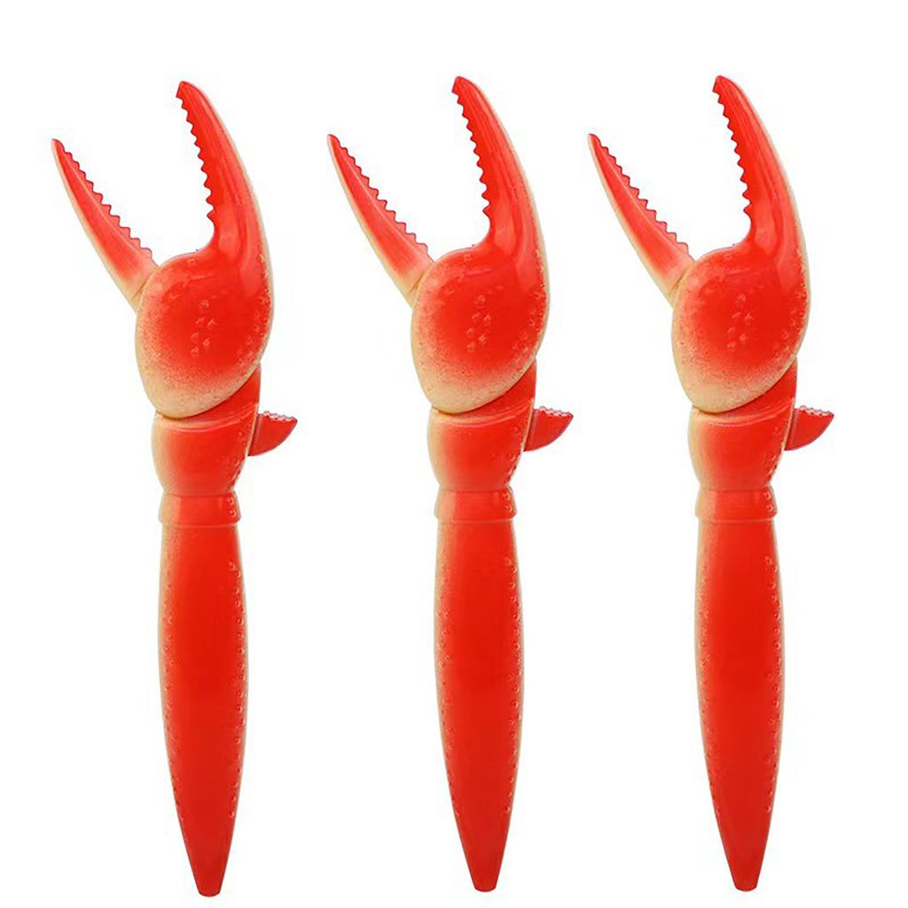 Novel crab pen, simulated crab claw ballpoint pen, can be used to pick up things or as a writing pen, novel and funny toy