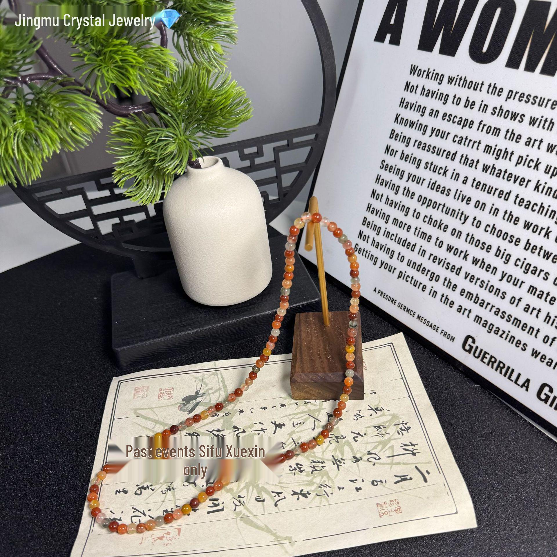 

Natural Yanyuan Agate Multi-Turn Bracelet One Size