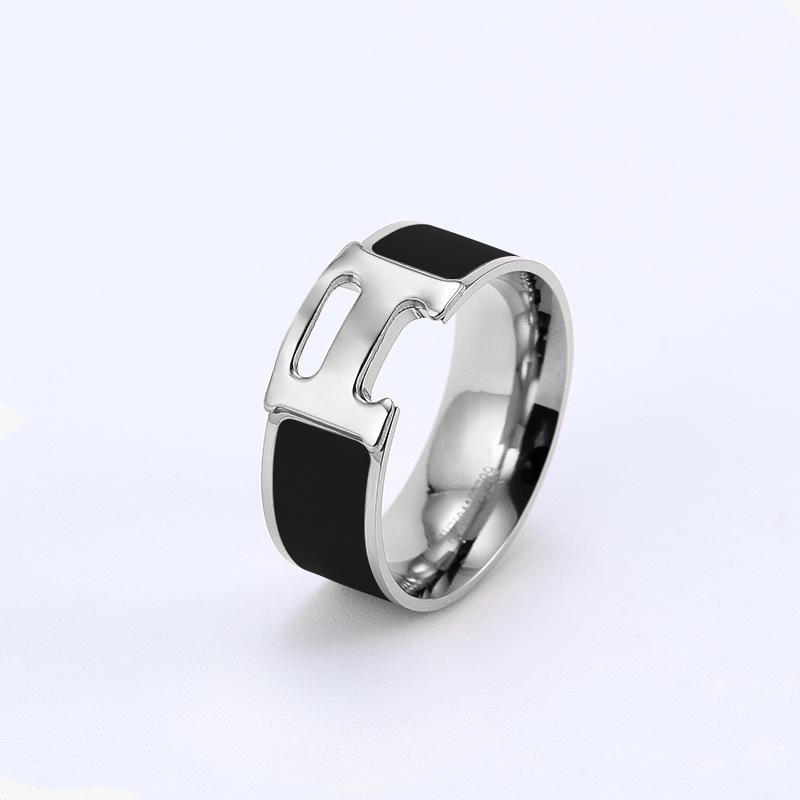 2025 Pierścionek z literą Nieblakujący Damski Pierścionek dla pary Modny Wszechstronny Bransoletka z literą