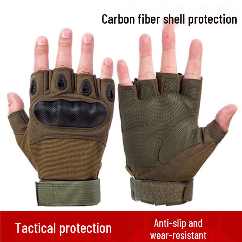 Taktische Handschuhe für Herren: Halb- und Vollfingeroptionen für Outdoor-Radfahren, Motorradfahren, Militär, Kampfsport und Fitnessschutz