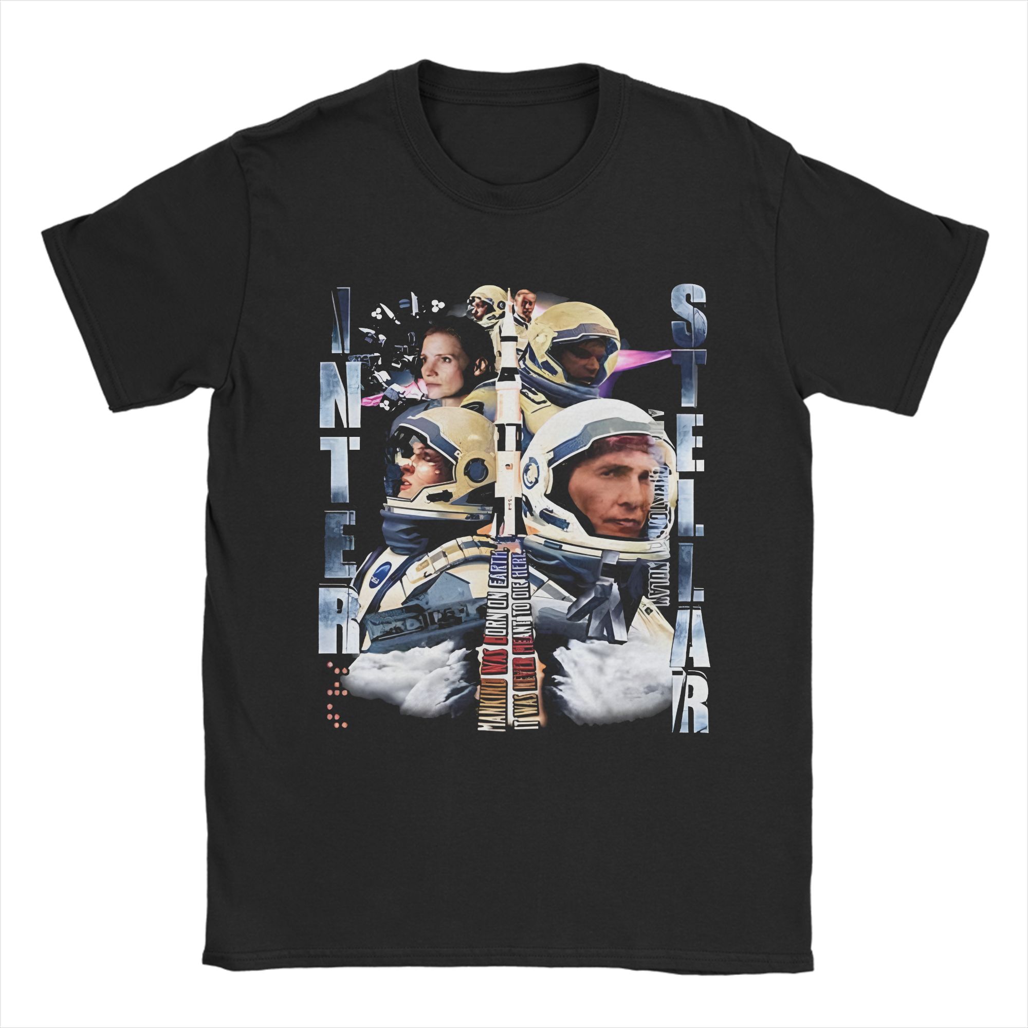 Interstellars Graphic T Shirts Unisex Women 100 Cotton Tee Shirt Clothes S