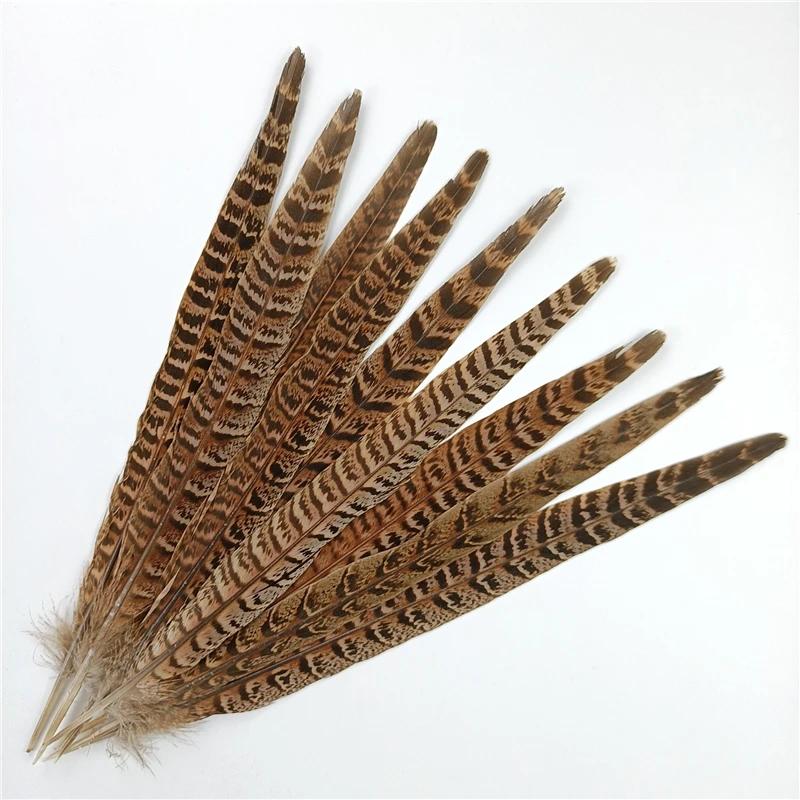 Female Pheasant Tail Feathers Holiday Decorations Natural Feathers For Jewelry Making Carnival Plumas Indian Headdress