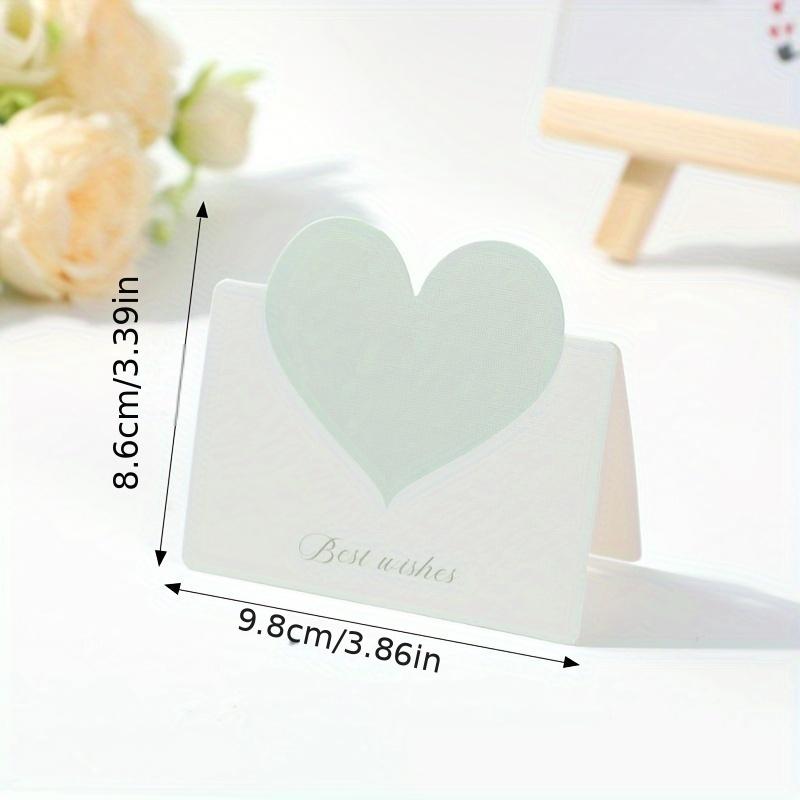 

100 шт. Картки кольору Моранді Вітальна Святкова Універсальна Подарункова Картка День Святого Валентина Різдвяна Картка Побажань