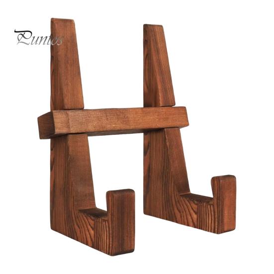 

Подставка для кулинарной книги из дерева, кухонная стойка для рецептов, высокая устойчивость, гладкие края, без заусенцев, подставка для кулинарной книги в деревенском стиле эбеновый