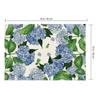 Heat Resistant Table Mat Anti Slip Tableware Pad Green Plants Linen Placemat  Table Decoration