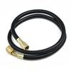 3ft Refrigeration Charging Hose 600 PSI for R410A and For R134a with 1/4 SAE Heavy Brass Fitting for Easy Access