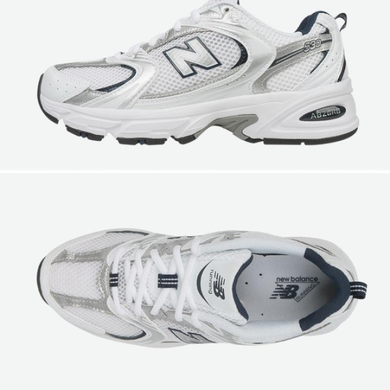 New Balance Sneakers 530 Running Shoes White Mr530sg