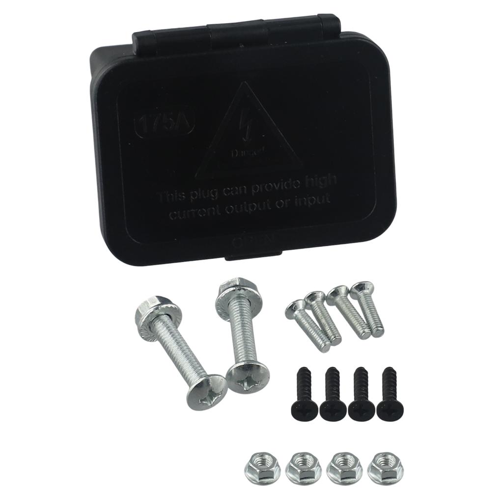 175A Electrical Connector Mounting Bracket with UL Rated PC Cover and Mounting Hardware for Transport Applications