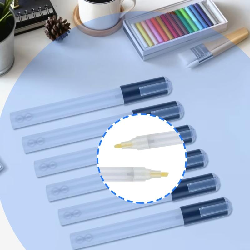 10 Stück Marker-Hülsen ABS-Kunststoff Leere Marker-Stifte Röhrchen Nachfüllbare Kunstwerkzeuge für Künstler Studenten DIY-Projekte