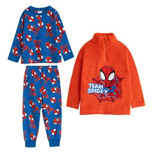 Spider-Man Boys Character Long-Sleeved Long Pyjama Set
