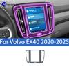 For Volvo EX40 -2025 Car interior center console protective sticker interior decorative strip TPU protective sticker refit