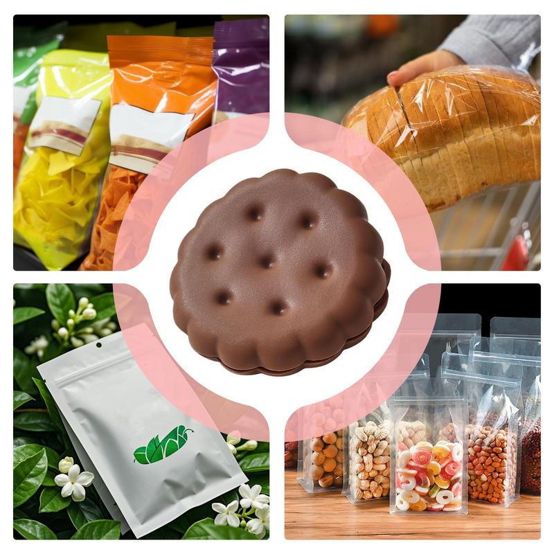 Biscuits Snack Sealing Clip Household Snack Package Strong Sealing Clip Leak-proof Moisture-proof Plastic Bag Sealing Clip
