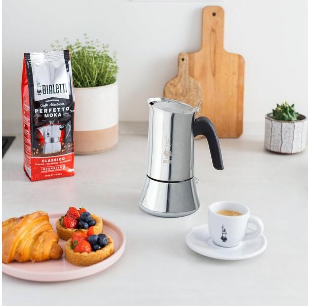 Кофеварка Bialetti New Venus на 10 чашек из нержавеющей стали (0007256/CN)