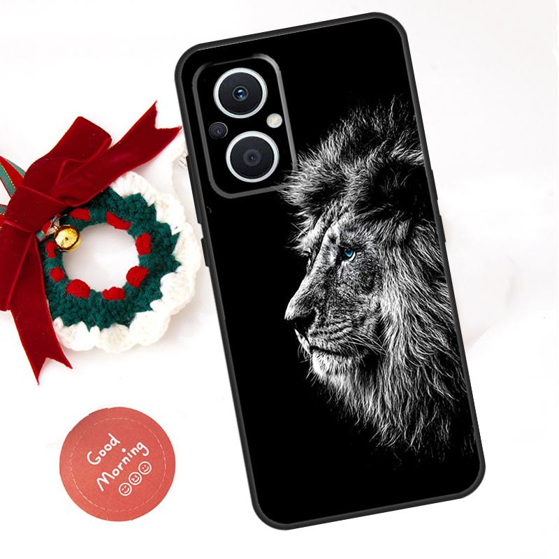 Wolf Dog Cat Bird Lion Tiger Animal Funda For OPPO Reno 8 Lite 10 11 12 13 14 Pro 11F 12F 13F 14F OPPO Find X8 X5 X6 X9 Pro Case