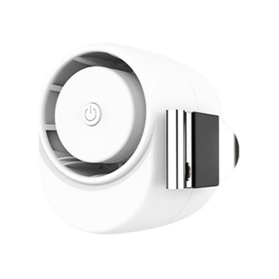 Přenosný pasový ventilátor Ultra tichý 3 rychlosti Nastavitelný Klipový Mini ventilátor