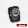 5/6 Speed car Gear Shift Knob Stick Head Gear Shift Lever Handle for Volkswagen VW Golf 4 IV MK4 GTI R32 Bora Jetta 1999-2004